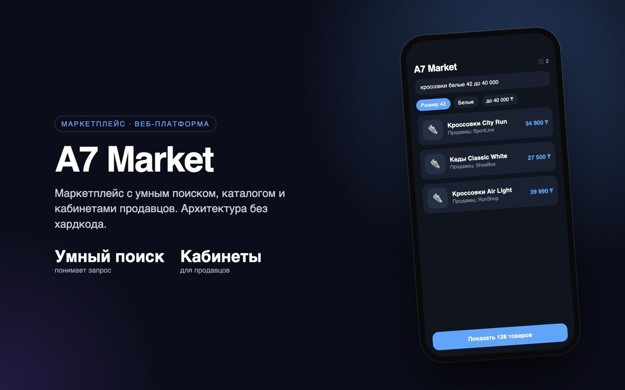 A7 Market — Маркетплейс проект A-LUX